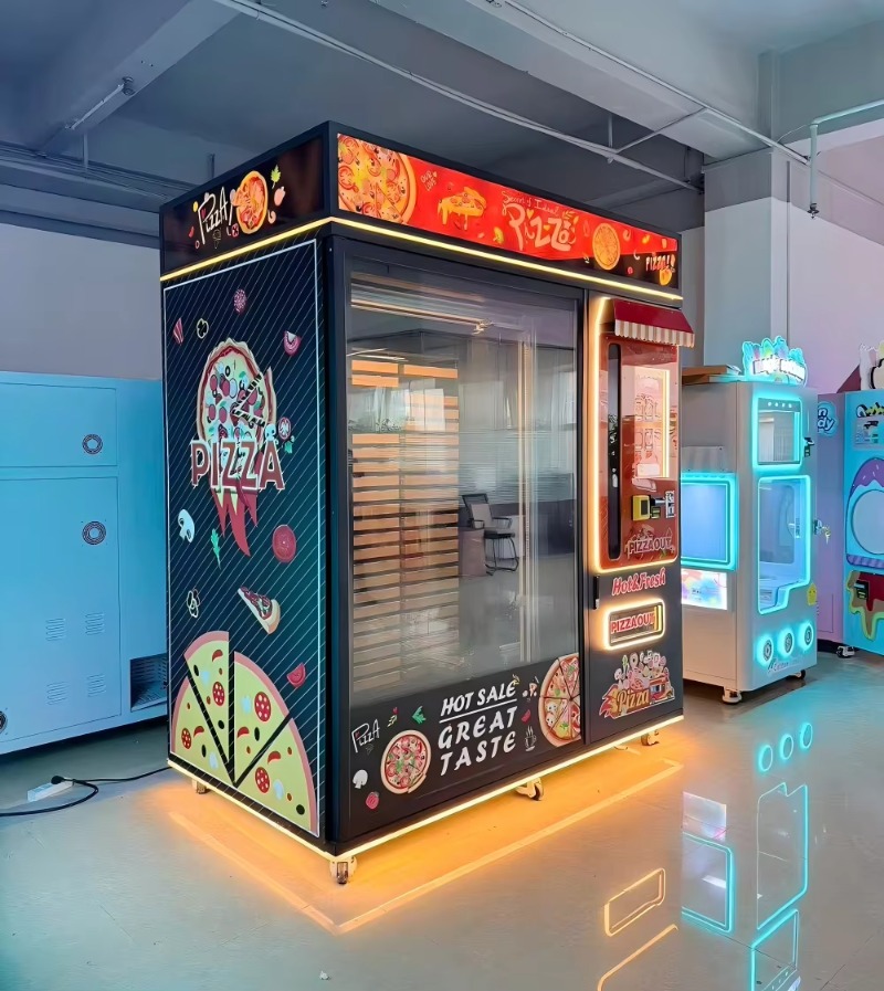 Food Snacks Corner - 既製ピザ自動販売機、カスタマイズ可能なコンパクト屋内販売ソリューション、公共の軽食コーナーや食品サービス向け