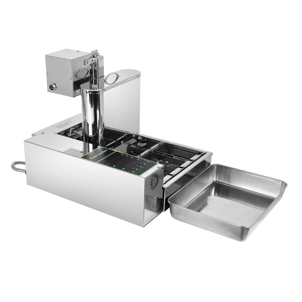 自動ドーナツメーカー スナックメーカー ステンレス鋼ワッフル - Food Processor Snacks のレビューと価格