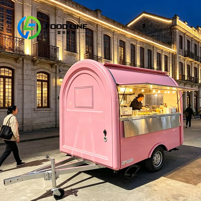 フードトレーラー、飲料・スナックビジネス向け屋外移動式フード - Food Snacks Corner のレビューと価格