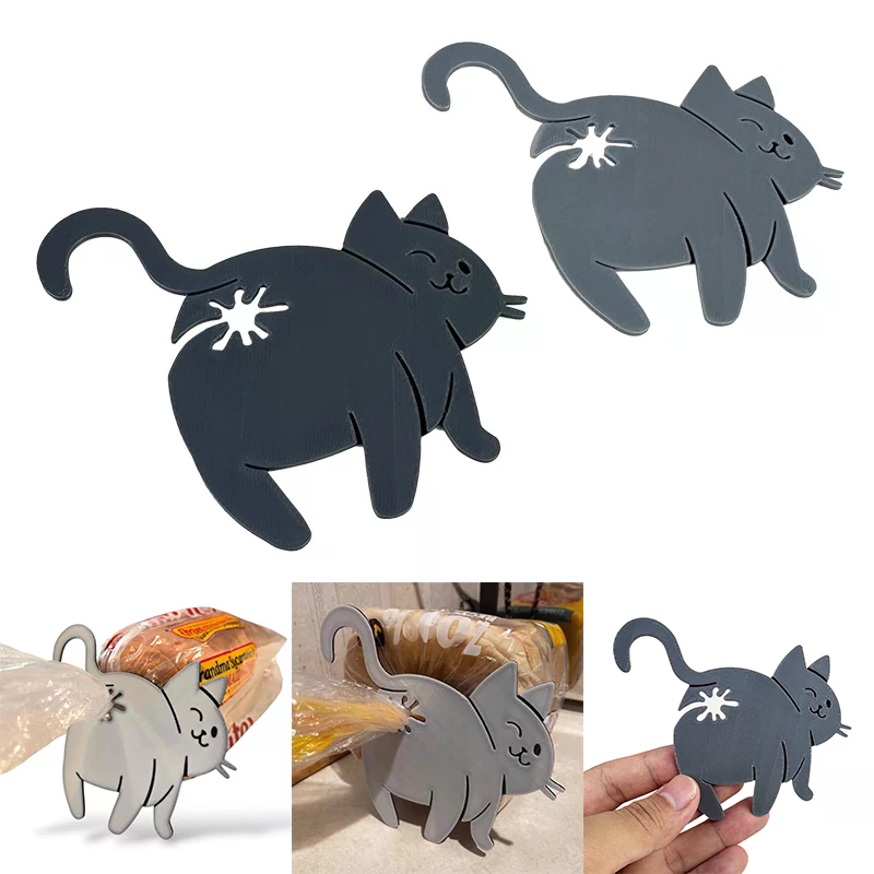 3D猫尻パン袋クリップ スナック袋シーリングクリップ ノベル - Food Lovers Snacks のレビューと価格