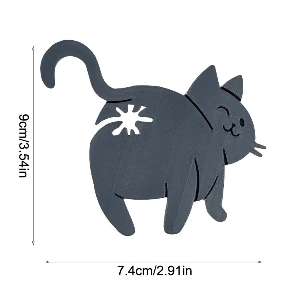 可愛い3Dプリントパン袋クリップ猫のお尻キッチンガジェットス - Food Lovers Snacks のレビューと価格