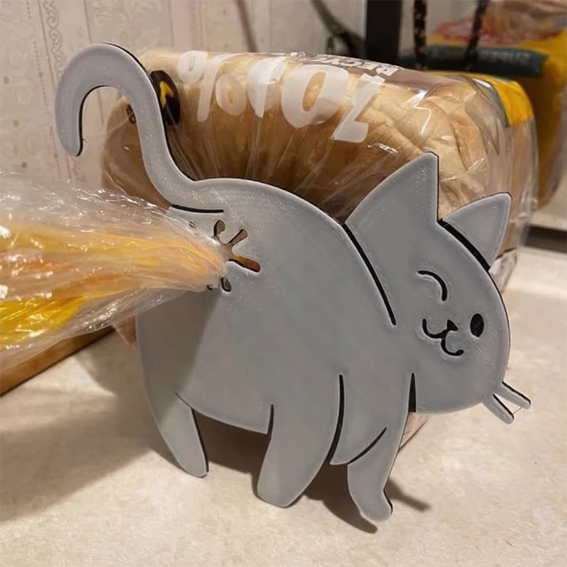 2個入り 3D猫尻パン袋クリップ スナック袋シーリングクリッ - Food Lovers Snacks のレビューと価格