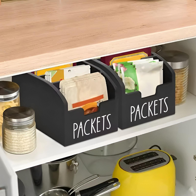 パケットオーガナイザーパントリー - キッチン収納パケットホ - Food Snacks Packets のレビューと価格