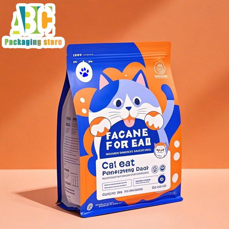 八角形の密封アルミ箔カスタム印刷ジッパーバッグ（猫用フード、 - Food Lovers Snacks のレビューと価格