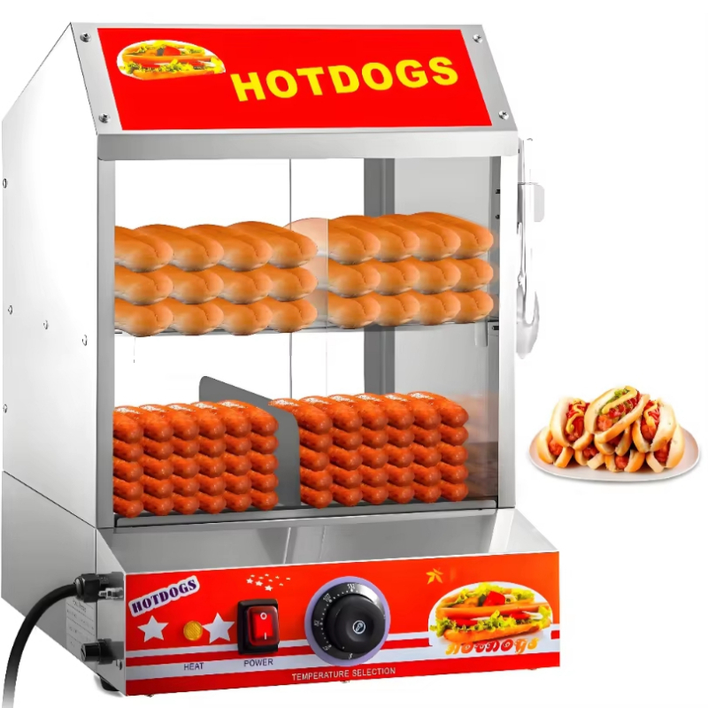 業務用自動ホットドッグバンズウォーマー、レストラン、ホテル、 - Food Processor Snacks のレビューと価格