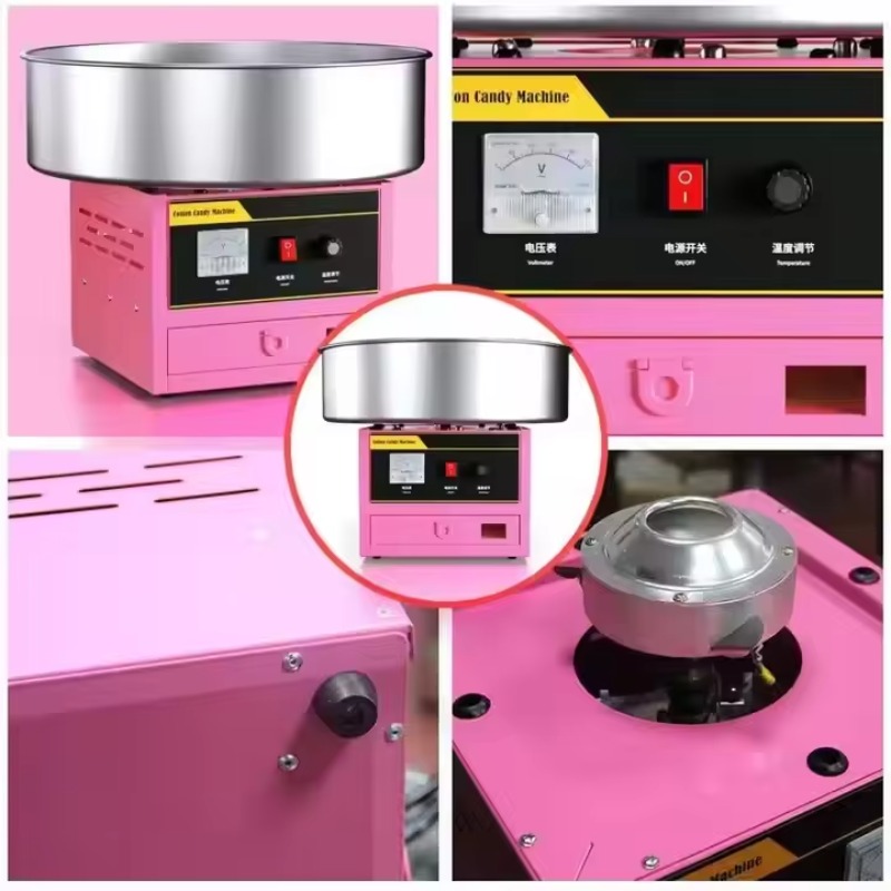 業務用長寿命ミルクマシュマロ電気卓上ステンレス綿菓子製造機ス - Food Processor Snacks のレビューと価格